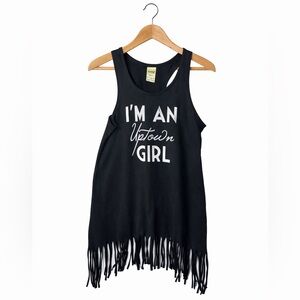 Small Shop Handmade Uptown Girl Fringe Dress. Great Condition. Size 3